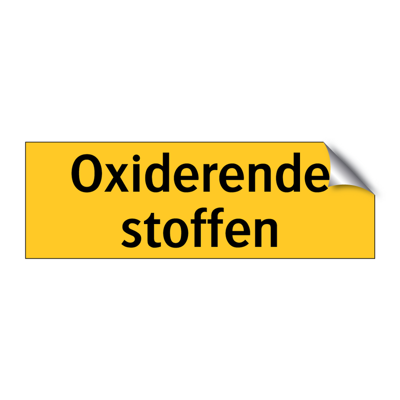 Oxiderende stoffen