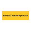 Zuurstof/Natriumhydroxide