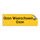 Ozon Waarschuwing! Ozon