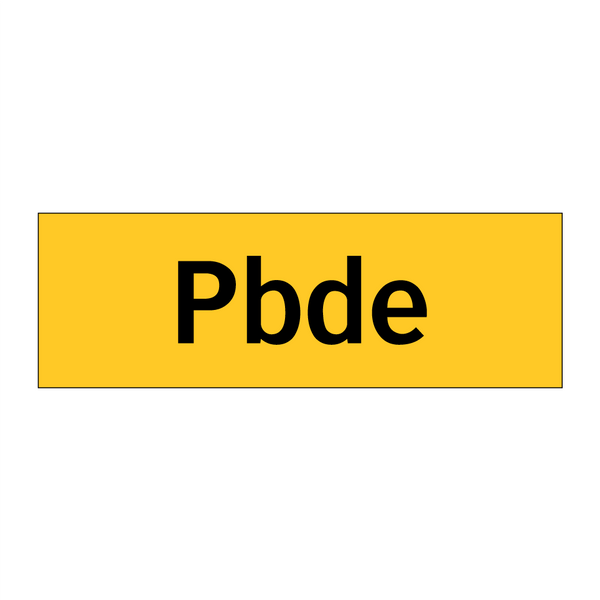 Pbde