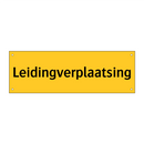 Leidingverplaatsing