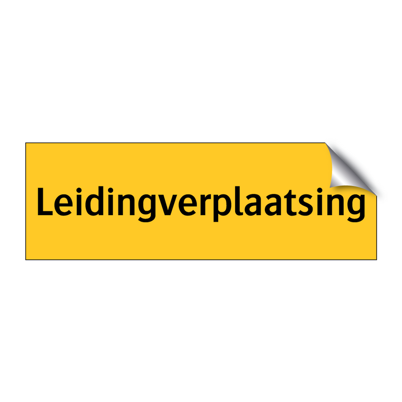 Leidingverplaatsing