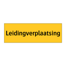 Leidingverplaatsing