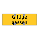 Giftige gassen