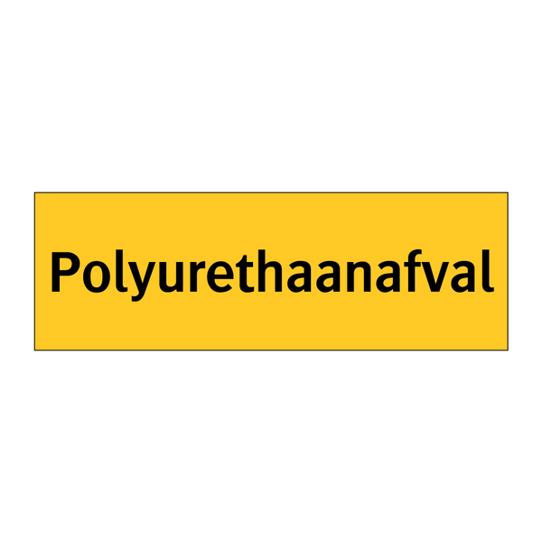 Polyurethaanafval