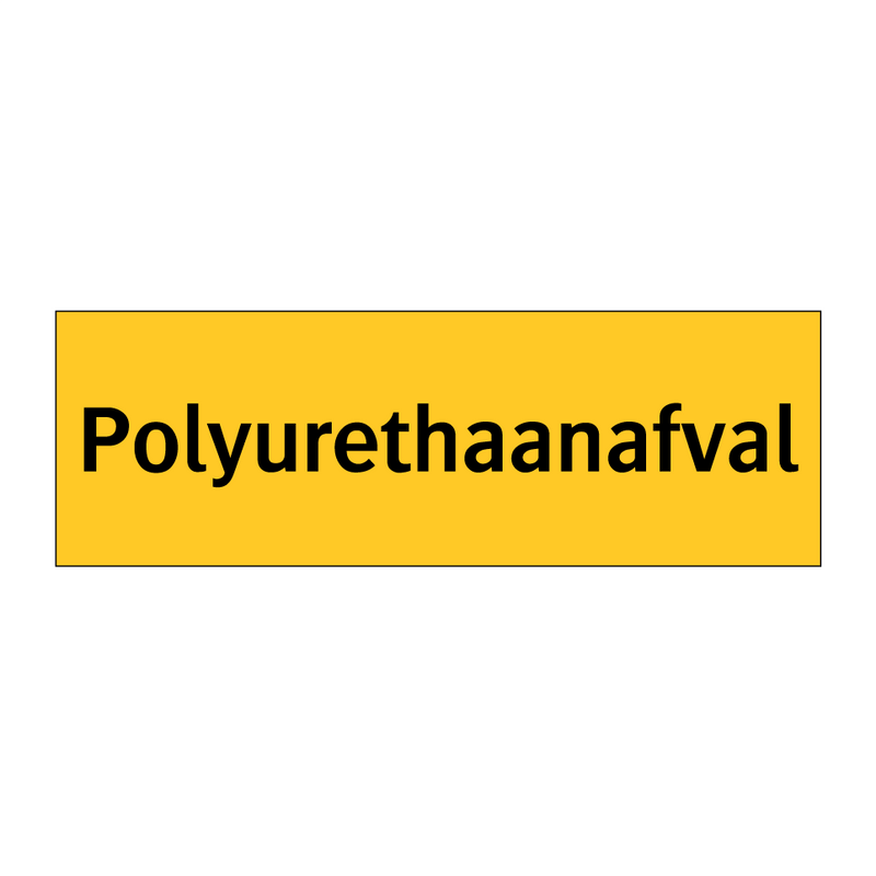 Polyurethaanafval