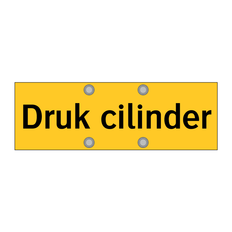 Druk cilinder