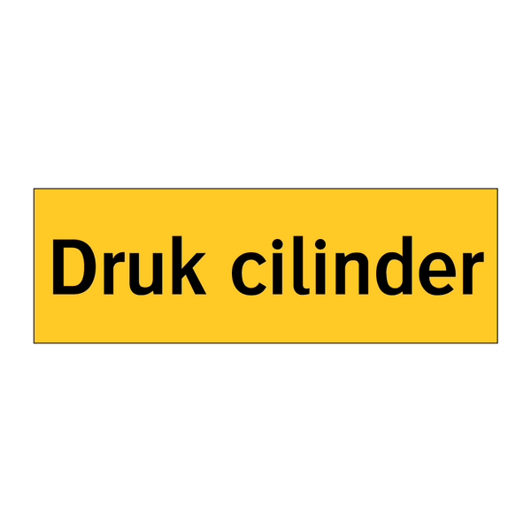 Druk cilinder