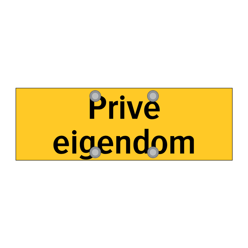 Privé eigendom