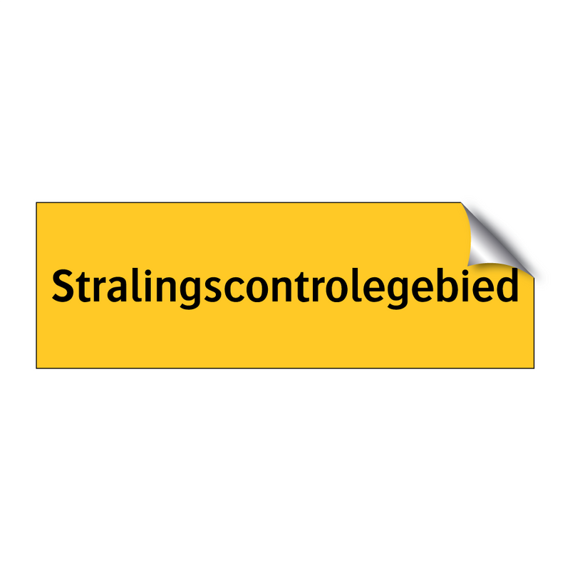 Stralingscontrolegebied