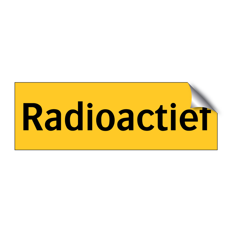 Radioactief