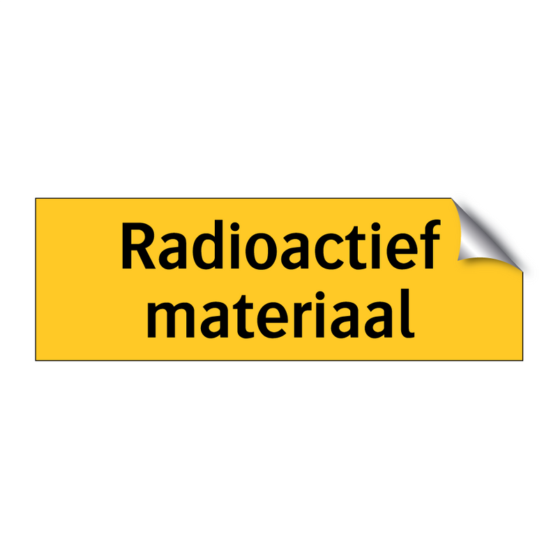Radioactief materiaal