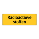 Radioactieve stoffen