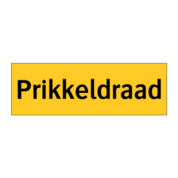 Prikkeldraad
