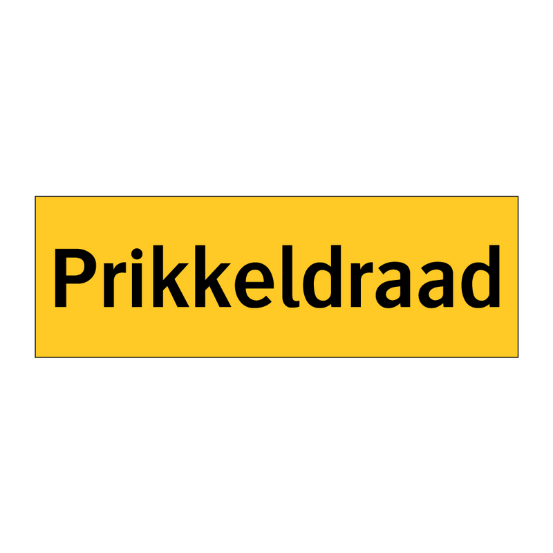 Prikkeldraad