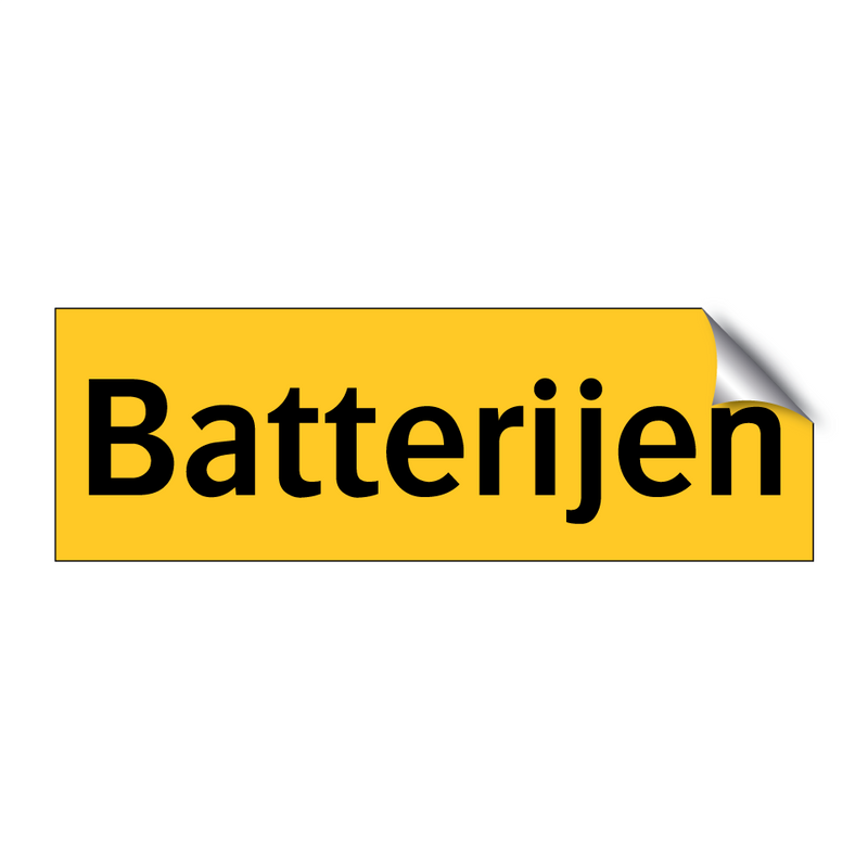 Batterijen