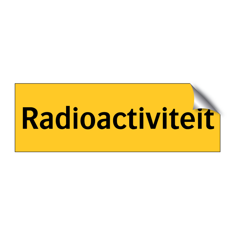 Radioactiviteit