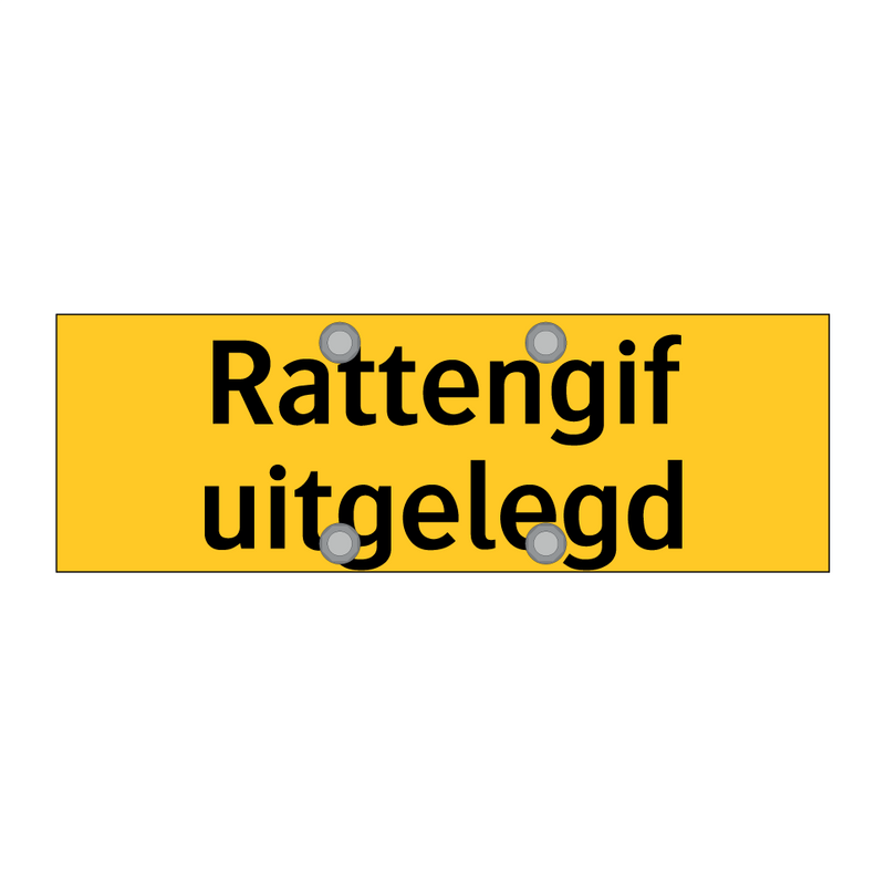 Rattengif uitgelegd