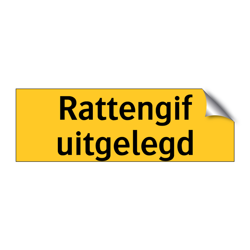 Rattengif uitgelegd