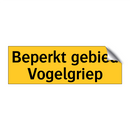Beperkt gebied Vogelgriep