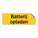 Batterij opladen