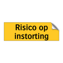 Risico op instorting