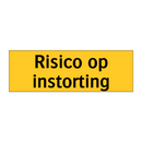 Risico op instorting