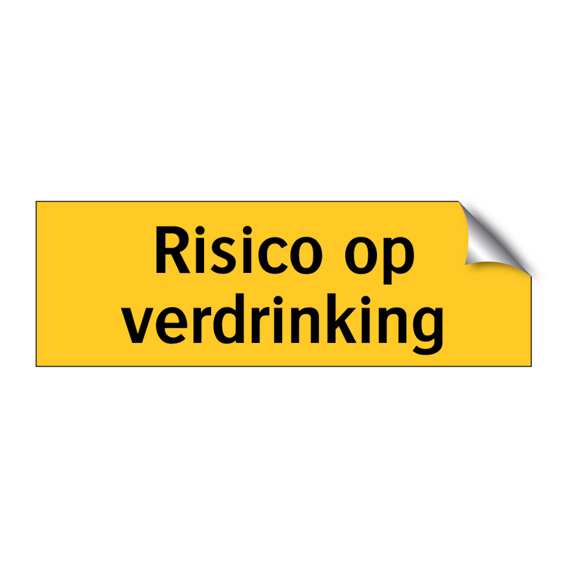 Risico op verdrinking