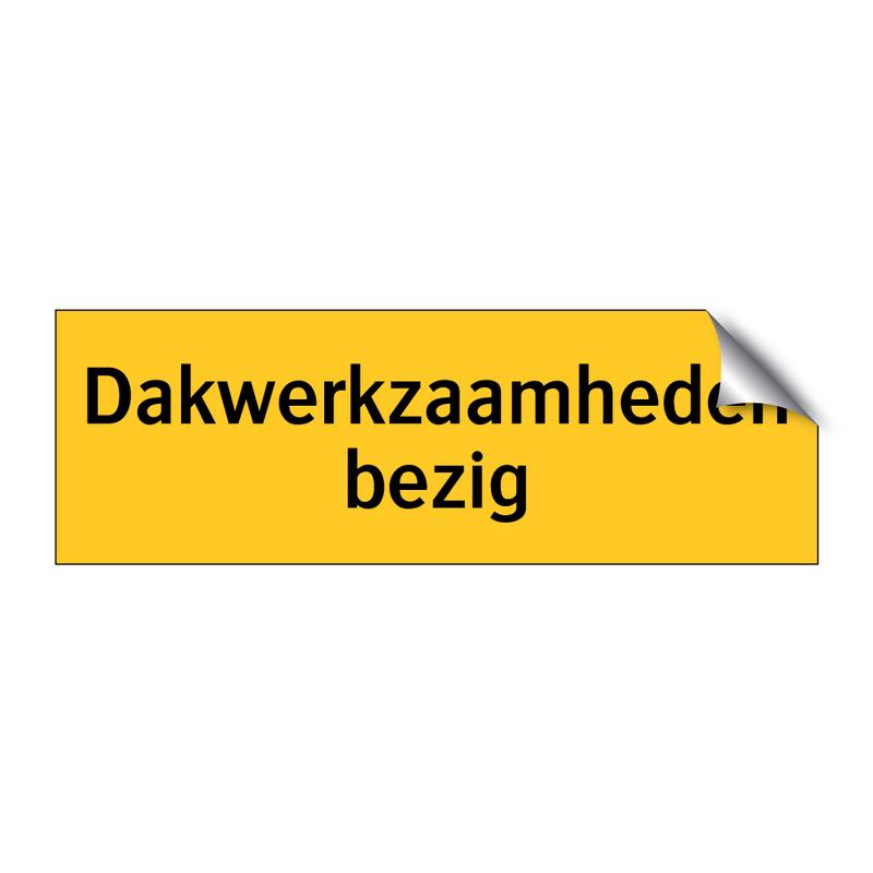 Dakwerkzaamheden bezig