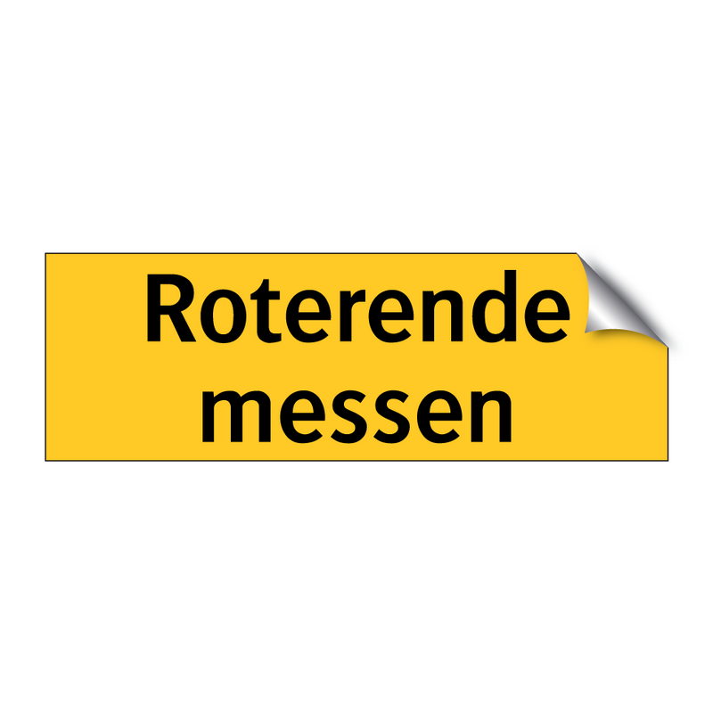 Roterende messen