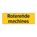 Roterende machines