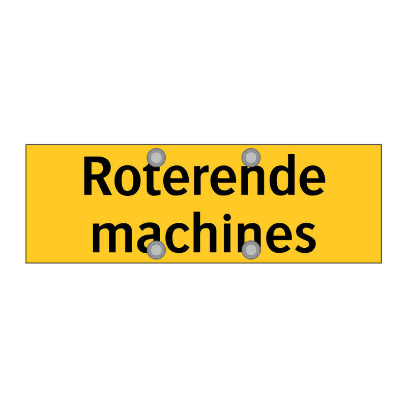 Roterende machines