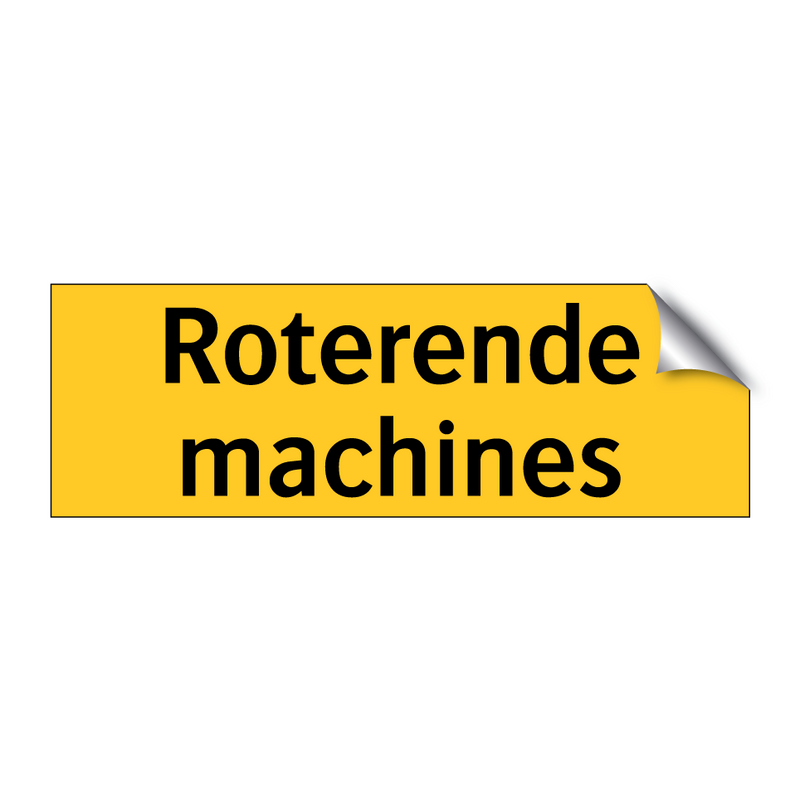 Roterende machines