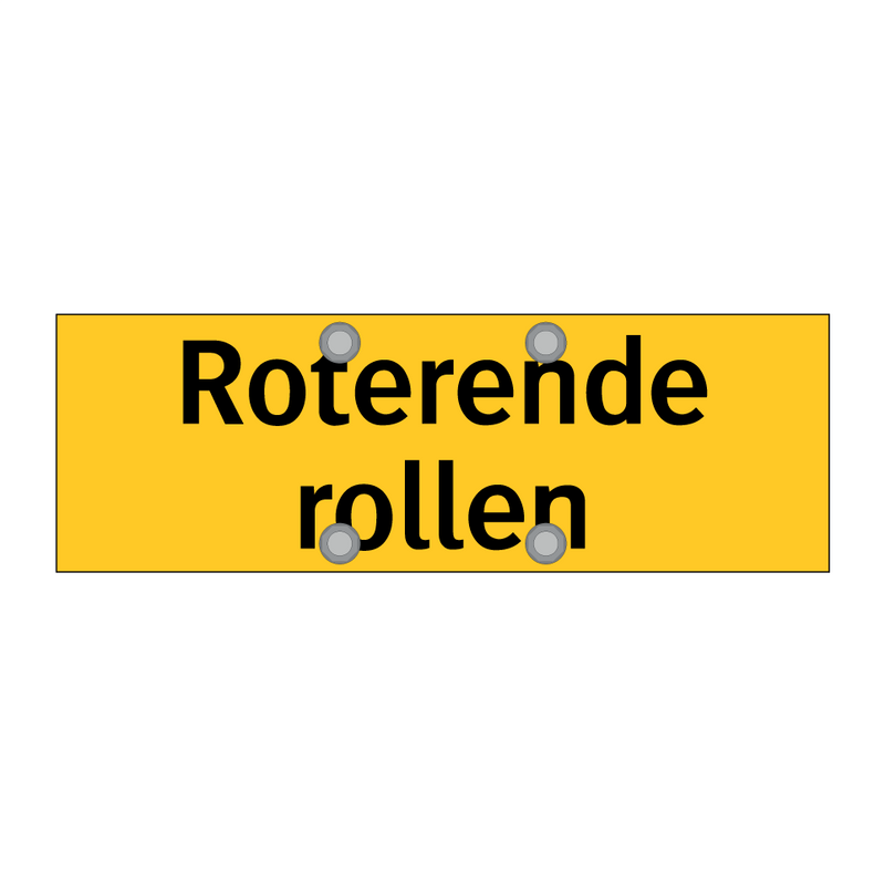 Roterende rollen
