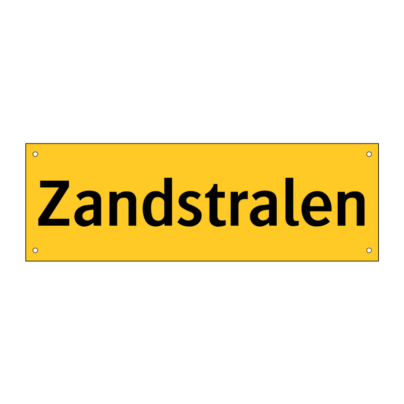Zandstralen