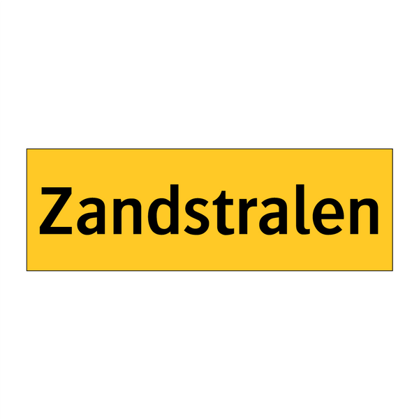 Zandstralen