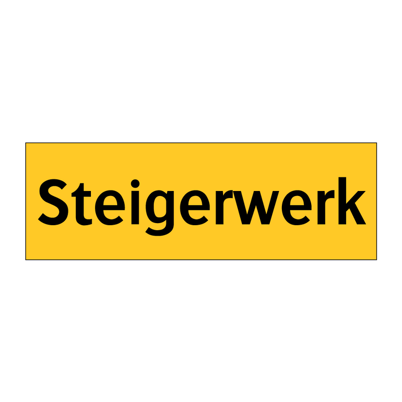 Steigerwerk