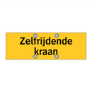 Zelfrijdende kraan