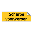 Scherpe voorwerpen
