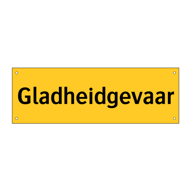 Gladheidgevaar