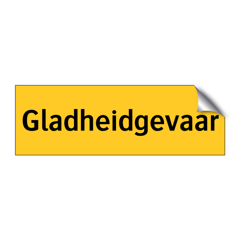 Gladheidgevaar