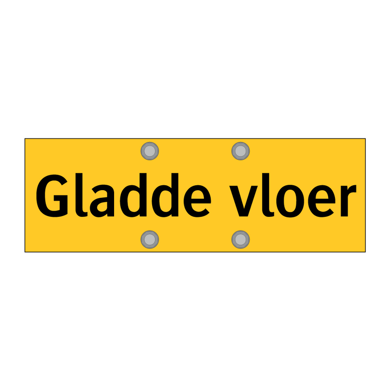 Gladde vloer
