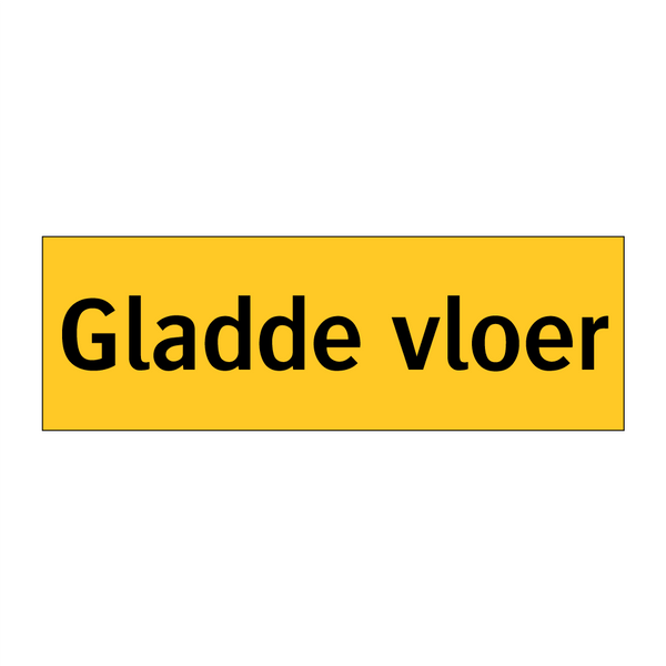 Gladde vloer