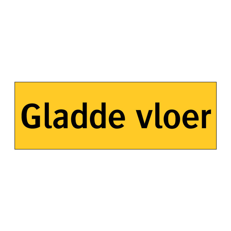 Gladde vloer