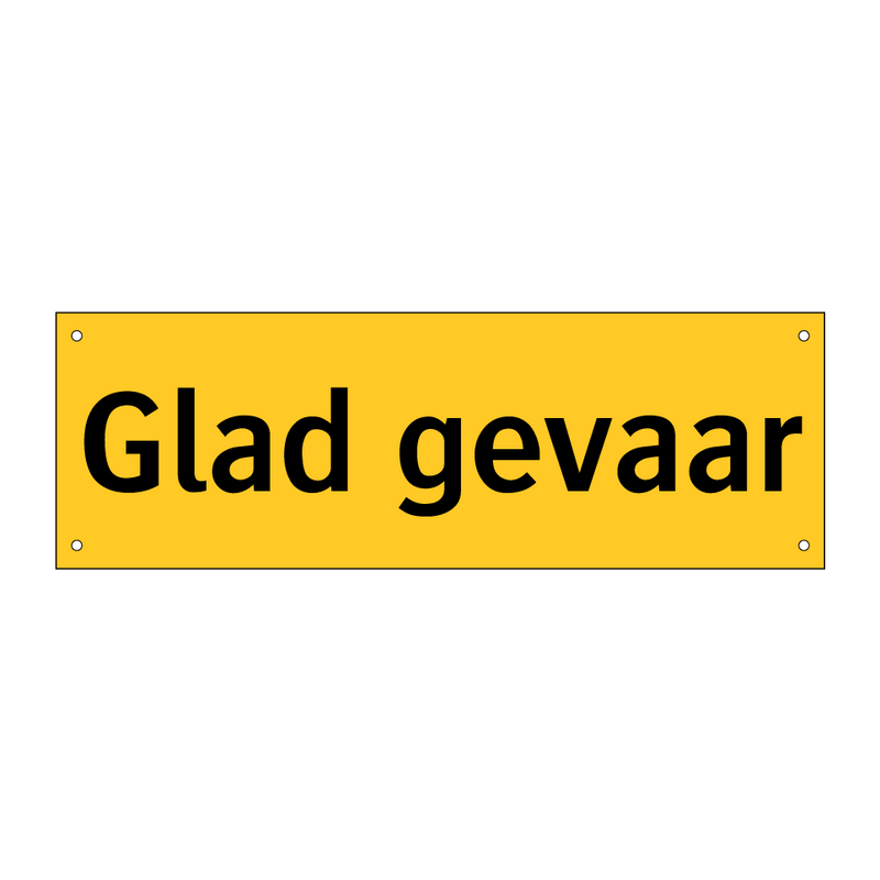 Glad gevaar