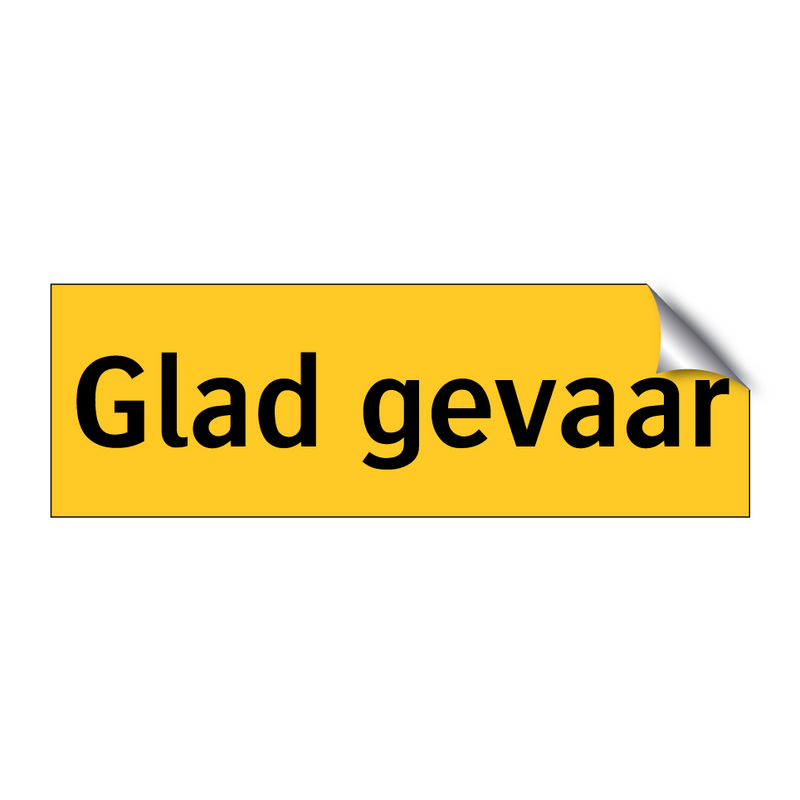 Glad gevaar