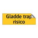 Gladde trap risico