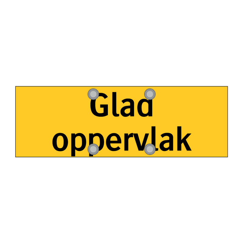 Glad oppervlak