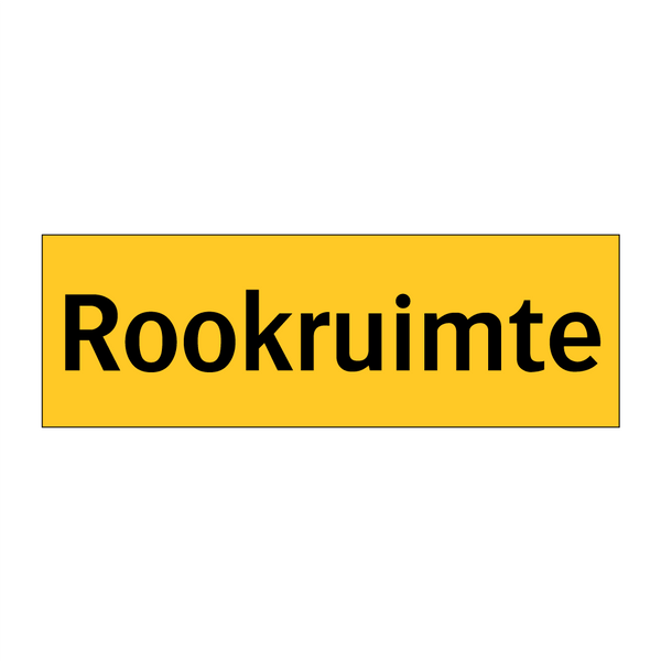Rookruimte