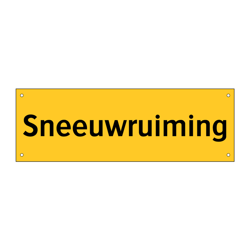 Sneeuwruiming